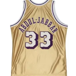 75Th Gold Swingman Kareem Abdul-Jabbar Los Angeles Lakers 1983 Jersey
