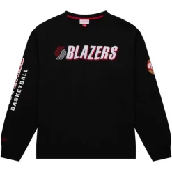 There And Back Fleece Crew Portland Trail Blazers