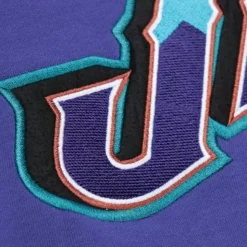 There And Back Fleece Crew Utah Jazz