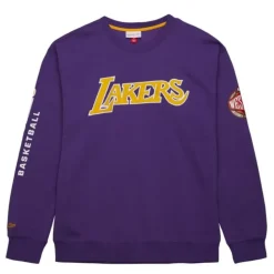There And Back Fleece Crew Los Angeles Lakers
