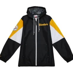 Throw It Back Full Zip Windbreaker Pittsburgh Steelers