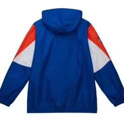 Throw It Back Full Zip Windbreaker New York Knicks