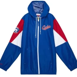 Throw It Back Full Zip Windbreaker Chicago Cubs