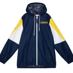 Throw It Back Full Zip Windbreaker University Of Michigan