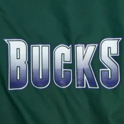 Throw It Back Full Zip Windbreaker Milwaukee Bucks