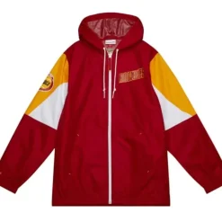 Throw It Back Full Zip Windbreaker Houston Rockets