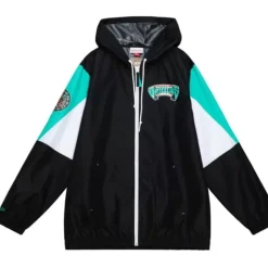 Throw It Back Full Zip Windbreaker Vancouver Grizzlies