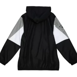 Throw It Back Full Zip Windbreaker Oakland Raiders