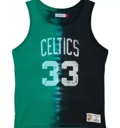 Tie Dye Cotton N&N Tank Boston Celtics Larry Bird