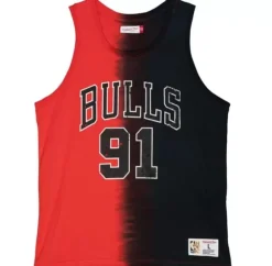 Tie Dye Cotton N&N Tank Chicago Bulls Dennis Rodman