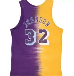 Tie Dye Cotton N&N Tank Los Angeles Lakers 1984-85 Magic Johnson