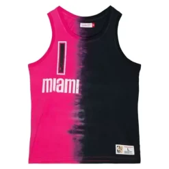 Tie Dye Cotton N&N Tank Miami Heat Chris Bosh