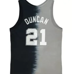 Tie Dye Cotton N&N Tank San Antonio Spurs Tim Duncan