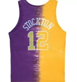 Tie Dye Cotton N&N Tank Utah Jazz John Stockton