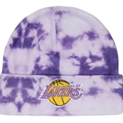 Tie Dye Knit Beanie Hwc Los Angeles Lakers