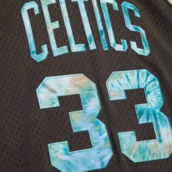 Tie Dye Swingman Larry Bird Boston Celtics 1985 Jersey