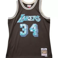 Tie Dye Swingman Shaquille O'Neal Los Angeles Lakers 1996 Jersey