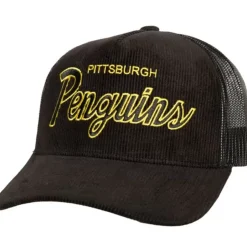 Times Up Trucker Vntg Pittsburgh Penguins