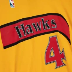Traditional Name & Number Tee Atlanta Hawks 1986-87 Spud Webb