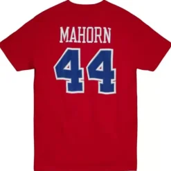 Traditional Name & Number Tee Detroit Pistons 1989-90 Rick Mahorn