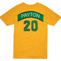 Traditional Name & Number Tee Seattle Supersonics 1995-96 Gary Payton