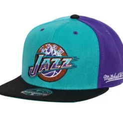 Tri Cycle Fitted Hat Utah Jazz
