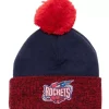 Two Tone Pom Beanie Hwc Houston Rockets