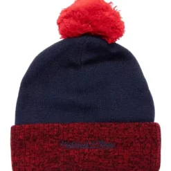 Two Tone Pom Beanie Hwc Houston Rockets
