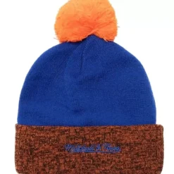 Two Tone Pom Beanie Hwc New York Knicks