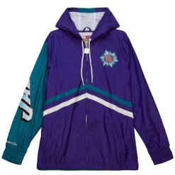 Undeniable Full Zip Windbreaker Utah Jazz