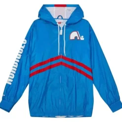 Undeniable Full Zip Windbreaker Quebec Nordiques