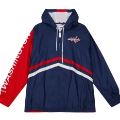 Undeniable Full Zip Windbreaker Washington Capitals