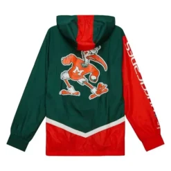 Undeniable Full Zip Windbreaker University Of Miami