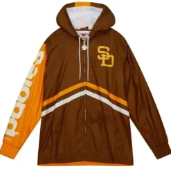 Undeniable Full Zip Windbreaker San Diego Padres