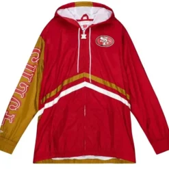 Undeniable Full Zip Windbreaker San Francisco 49Ers