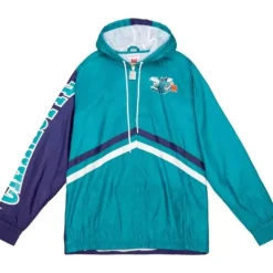 Undeniable Full Zip Windbreaker Charlotte Hornets