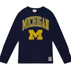 University Arch Logo Ls Tee University Of Michigan