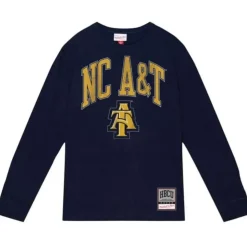 University Arch Logo Ls Tee North Carolina A&T University