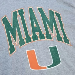 University Arch Logo Ls Tee University Of Miami