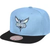 University Away 2 Tone Snapback Charlotte Hornets