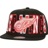 Varsity Bust Snapback Vntg Detroit Red Wings