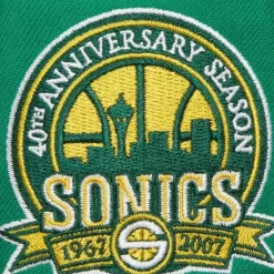 Velour Under Fitted Hwc Seattle Supersonics