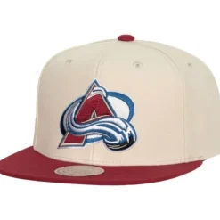Vintage Cream Snapback Colorado Avalanche