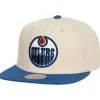 Vintage Cream Snapback Edmonton Oilers