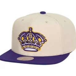 Vintage Cream Snapback Los Angeles Kings