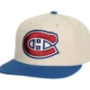 Vintage Cream Snapback Montreal Canadiens