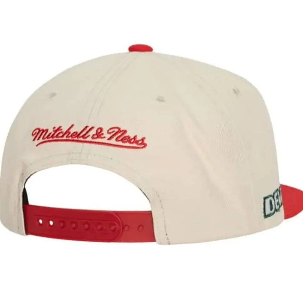 Vintage Cream Snapback New Jersey Devils