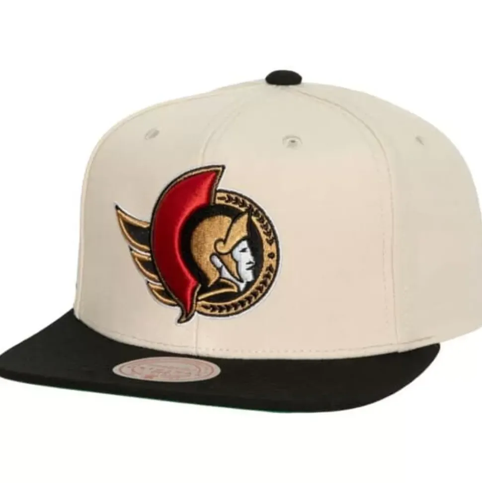 Vintage Cream Snapback Ottawa Senators