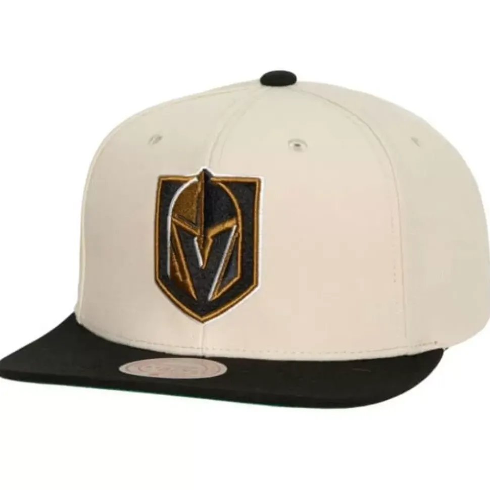 Vintage Cream Snapback Vegas Golden Knights