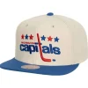 Vintage Cream Snapback Washington Capitals